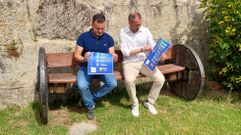 El presidente de la Asociaci&oacute;n Cultural San Pedro de Bord&oacute;ns, Esteban Mini&ntilde;o, y el edil de Cultura, Xo&aacute;n Manuel P&eacute;rez, presentan la programaci&oacute;n del 25 aniversario de la entidad social