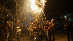 Castro Caldelas volvi� a gozar con la Festa dos Fach�s