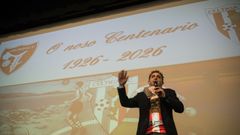 Imaxe da presentaci�n do programa conmemorativo do centenario do C�ltiga FC a finais do mes pasado.