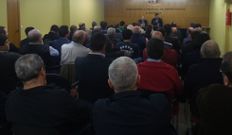 El PP se reuni� ayer con empresarios y comerciantes locales. 