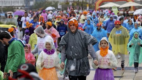 Novena edici�n de la carrera ENKI en A Coru�a con �xito de participaci�n