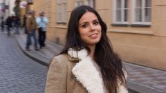 La viguesa Paula Prado trabaja en una tienda cercana a Las Ramblas.