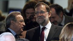 Rajoy, en el palco del Bernabu para el Madrid-Bara