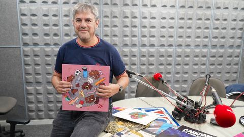 Gonzalo Bea, impulsor do Clube do Disco de Pontevedra