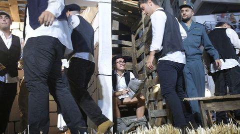 Carros como el del control de tr�fico de San Fiz destilaban humor