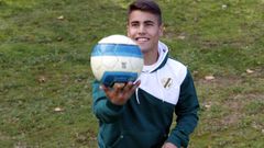 �ngel Bastos, en su etapa en el Coruxo