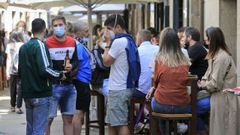 Las personas que no est�n vacunadas y no presenten una prueba negativa no pueden consumir en el interior de los locales de hosteler�a. 