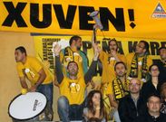 El color y la animaci�n de la pe�a Karena Amarela no faltar�n el s�bado en O Pombal. 