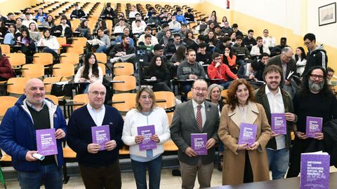 Presentaci�n del Informe da Econom�a Social en Galicia 2024, en la Facultad de Econ�micas