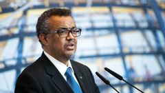 El director general de la Organizaci�n Mundial de la Salud (OMS), Tedros Adhanom Ghebreyesus