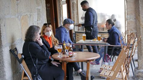 Reapertura de terrazas en Pontevedra