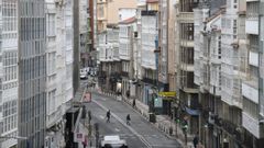 Imagen de archivo de la calle San Andrs de A Corua