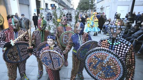 Desfile de carnaval en Lugo.