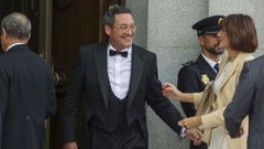 �lvaro Garc�a Ortiz a su entrada a la inauguraci�n del a�o judicial.