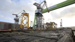 Las gradas de Navantia Fene van a ser eliminadas