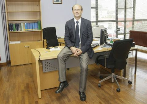 Mario Manuel Queipo es administrador de la Agencia Tributaria en Foz desde octubre de 2013.