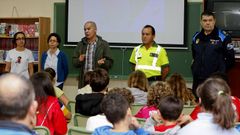 Las charlas se llevaron a cabo en el colegio Fogar.