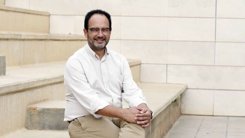 Imagen de archivo Antonio Hernando, cuando encabez� las listas del PSOE en Almer�a para el Congreso de los Diputados de cara al 23J.