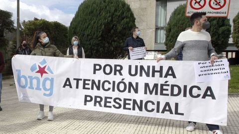 Unha concentración anterior do BNG en Meaño