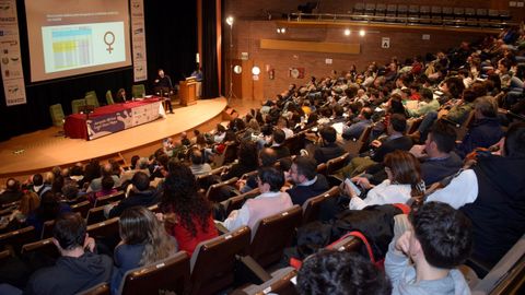 Jornadas de Africor Lugo y de  Vaca Pinta  en el auditorio de la Facultade de Veterinaria de Lugo