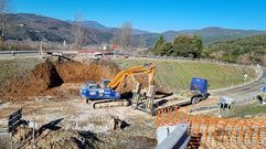 El puente de La Barosa fue derruido