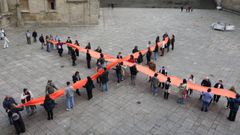 La campa�a de la X Solidaria se present� en Santiago a principios de abril.