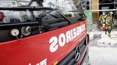 Imagen de archivo de otra actuaci�n de los bomberos de Ourense 