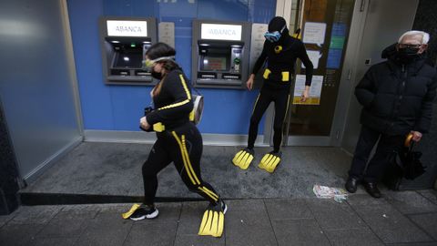 Entroido en la calle de la Torre