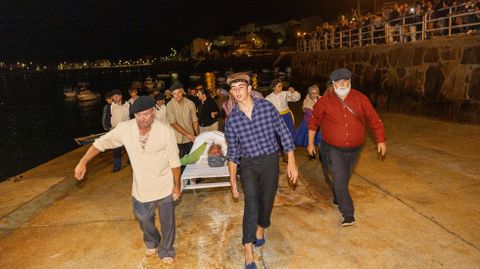 Unha das imaxes da recreaci�n do ano pasado, en Camelle 