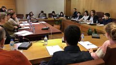 Primeira reuni�n do Consello municipal de nenos e nenas