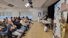 Encuentro territorial celebrado en el centro sociocultural de Baio