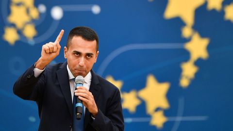 Vicepresidente del Gobierno y ministro de Desarrollo, Luigi Di Maio