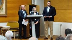 Juanma Iglesia recogi� el premio en la facultad de Relaciones Laborales. 