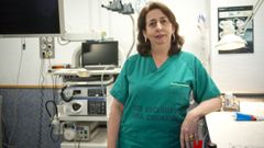 Ana Echarri Pi�do, especialista del servicio Digestivo del CHUF