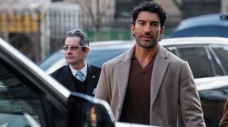 Justin Baldoni, el pasado mes de febrero a su llegada a los juzgados de Nueva York