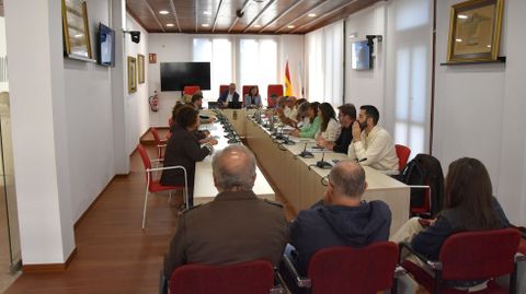 El pleno extraordinario fue solicitado por los grupos de la oposici�n del BNG y Espazo Com�n de