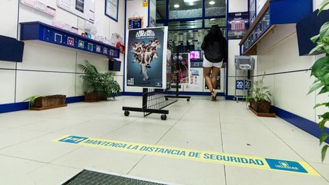 Imagen de archivo de una administraci�n de loter�a