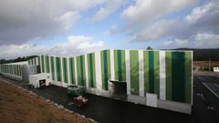 Planta de tratamiento de biorresiduos de Sogama situada en Bai�n