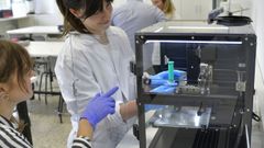 Trabajo pr�ctico en el CIFP �nxel Casal, de A Coru�a