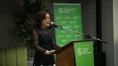 Mar�a Jos� Carreira durante la gala solidaria celebrada en abril