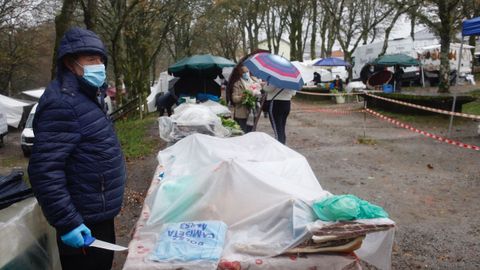 Imagen de la feria celebrada en Parga el pasado 15 de noviembre