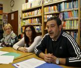 Profesores del centro promotor del proyecto solidarios. 