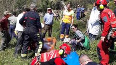 Accidente en Amieva