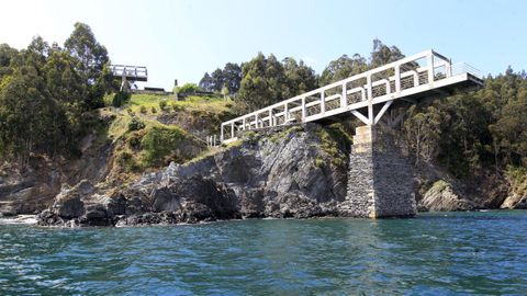 Mirador de A Insua, en Viveiro.