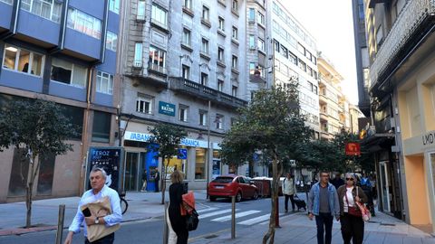 El centro de la ciudad es una de las zonas con las rentas m�s altas de Pontevedra