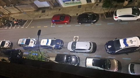 La denuncia por agresi�n sexual moviliz� a numerosas patrullas que se desplazaron a la calle Santiago de Chile