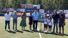 La familia y directivos de La Sarriana presentaron este viernes el evento solidario