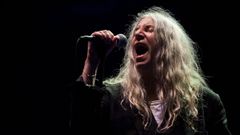 Patti Smith durante su actuaci�n en el festival Noroeste 2019