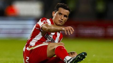 Guillam�n en la derrota del Real Sporting de Gij�n