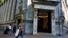 Imagen de archivo del BBVA en Bilbao.